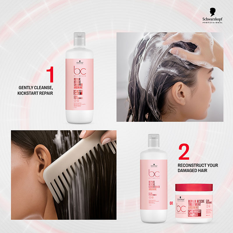 Bonacure Repair Rescue Shampoo(1000ml) My Brand Hub