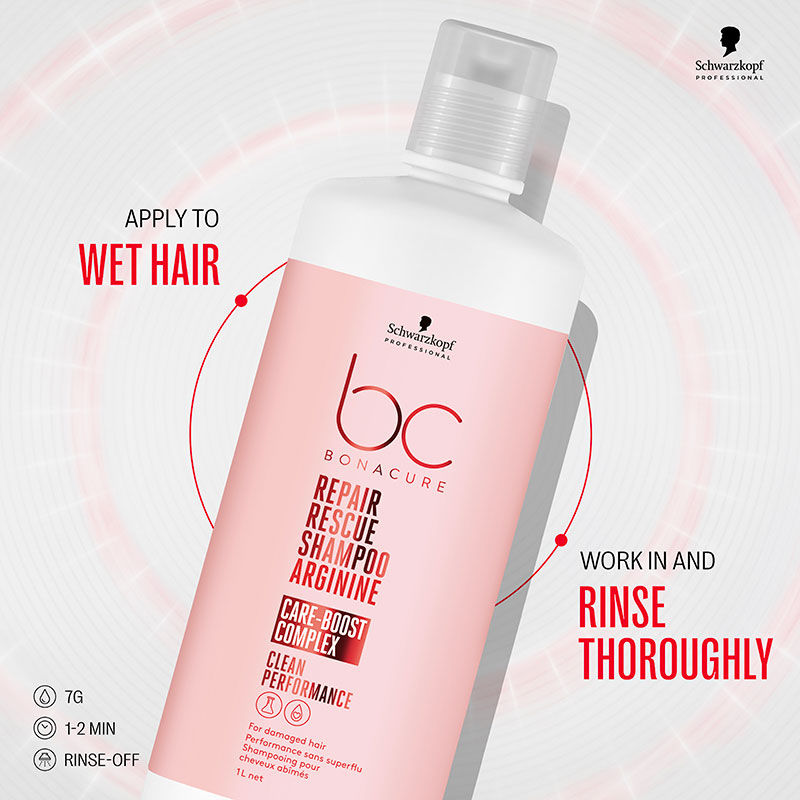 Bonacure Repair Rescue Shampoo(1000ml) My Brand Hub