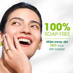 Kind To Skin Moisturising Facial Wash, Reduces Dryness with Panthenol for Dry Skin (150ml) Simple
