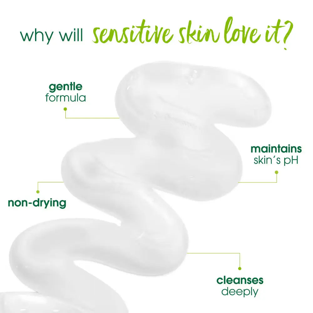 Kind To Skin Moisturising Facial Wash, Reduces Dryness with Panthenol for Dry Skin (150ml) Simple