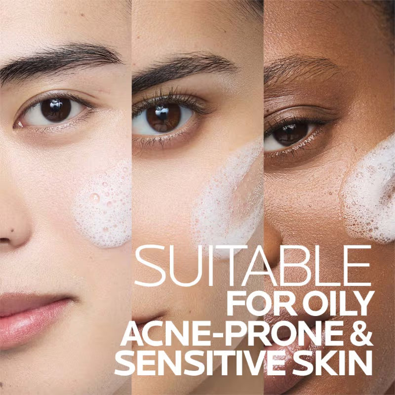 Effaclar Purifying Anti-Acne Gel Face wash, Gentle Cleanser for Oily, Acne Prone skin(50ml) La Roche-Posay