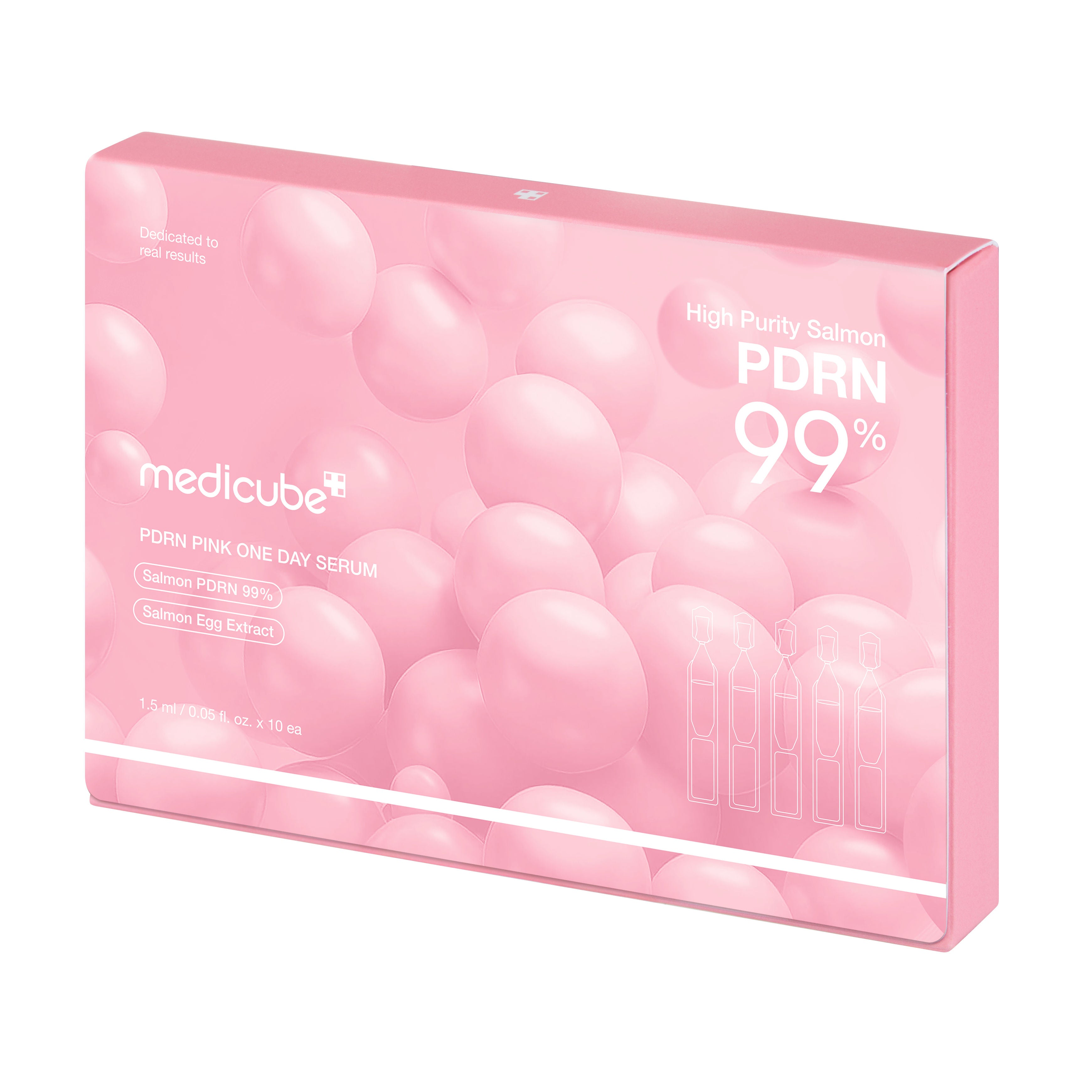 PDRN Pink One Day Serum - Pack of 10(1.5ml) Medicube