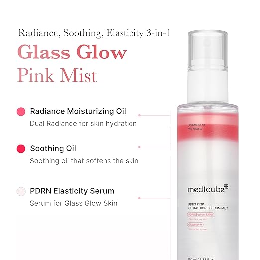PDRN Pink Glutathione Serum Mist(100ml) Medicube