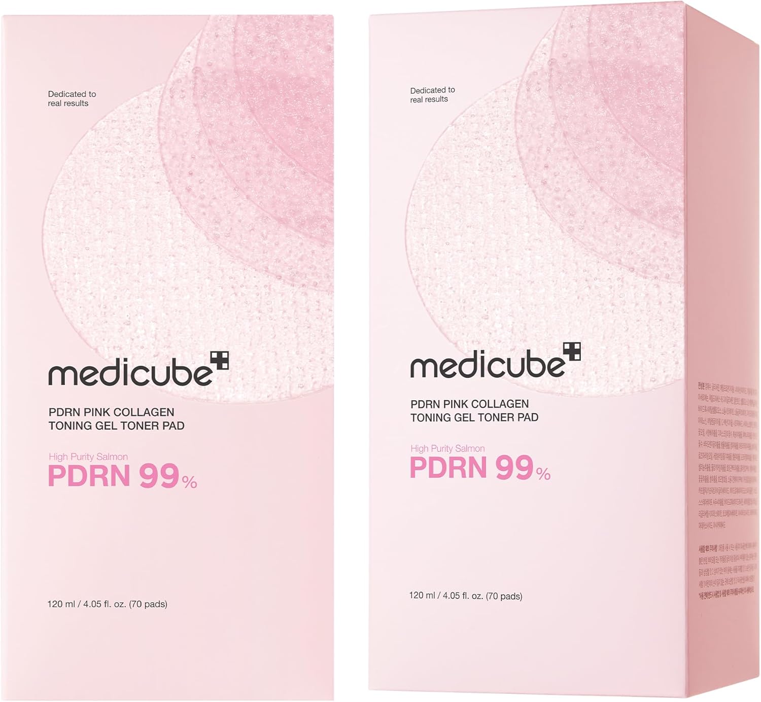 PDRN Pink Collagen Toning Gel Toner Pad(70pcs) Medicube