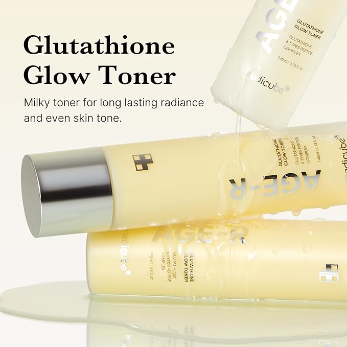 Age-R Glutathione Glow Toner(140ml) Medicube