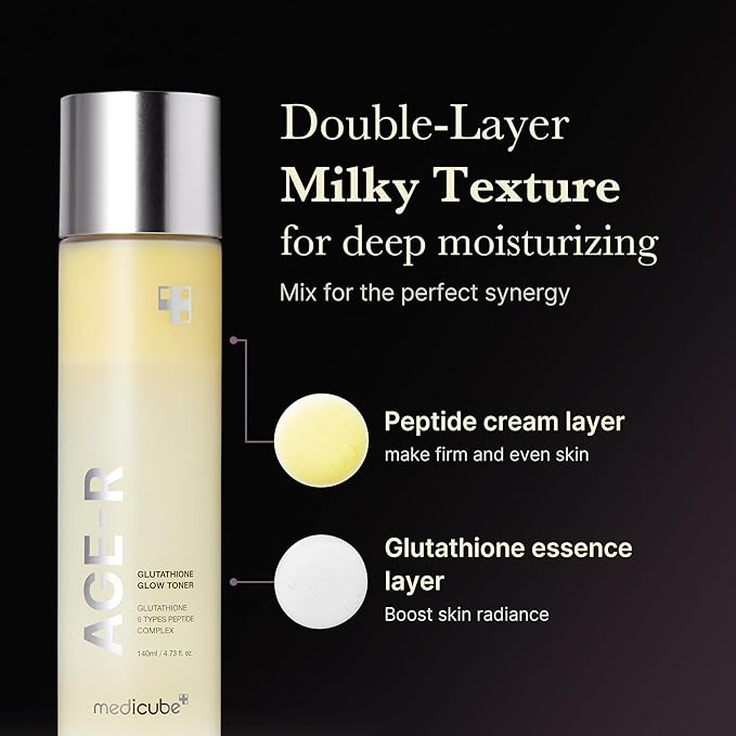 Age-R Glutathione Glow Toner(140ml) Medicube