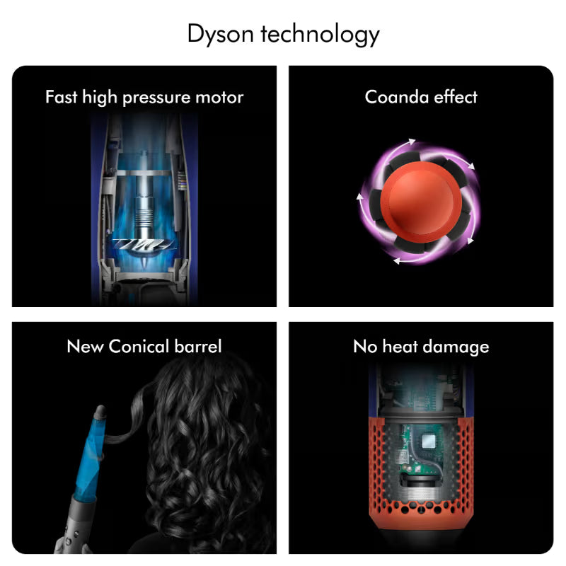 Dyson Airwrap Multi-styler & Dryer - Vinca Blue and Topaz (1 pc) DYSON