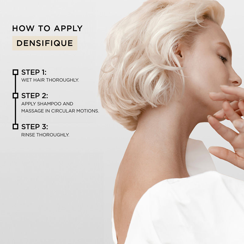 Densifique Shampoo For Thinning Hair, With Hyaluronic Acid, Adds Volume(250ml) Kerastase