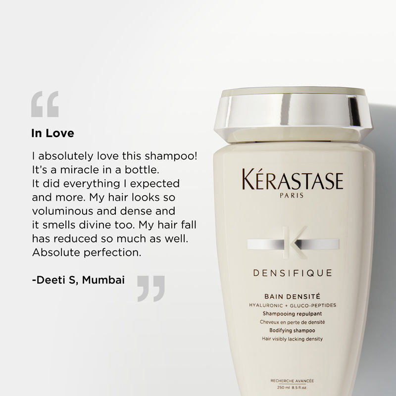 Densifique Shampoo For Thinning Hair, With Hyaluronic Acid, Adds Volume(250ml) Kerastase