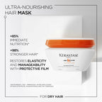 Nutritive Masquintense Hair Mask, With Proteins & Niacinamide, Vegan(200ml) Kerastase