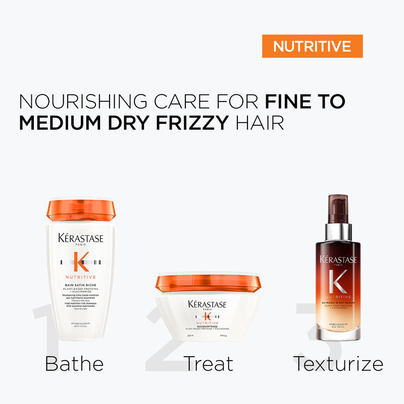 Nutritive Masquintense Hair Mask, With Proteins & Niacinamide, Vegan(200ml) Kerastase