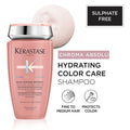 Chroma Absolu Bain Respect Shampoo For Colour Treated Fine Hair, Sulphate-Free(250ml) Kerastase