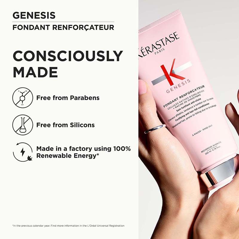 Genesis Conditioner For Fine To Medium Hair, Adds Strength & Reduces Hair Fall & Breakage(200ml) Kerastase