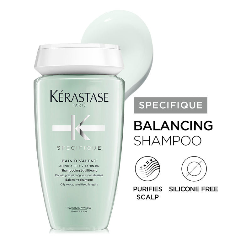 Specifique Divalent Balancing Shampoo For Oily Scalp & Dry Ends(250ml) Kerastase