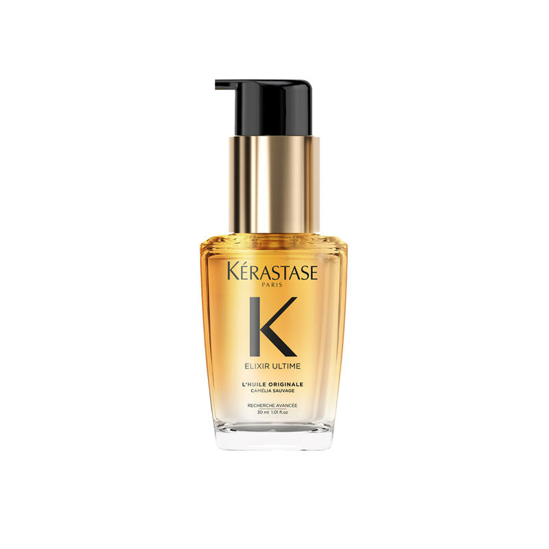 Elixir Ultime Hair Oi-In-Serum For All Hair Types, 2x Shinier Hair(30ml) Kerastase