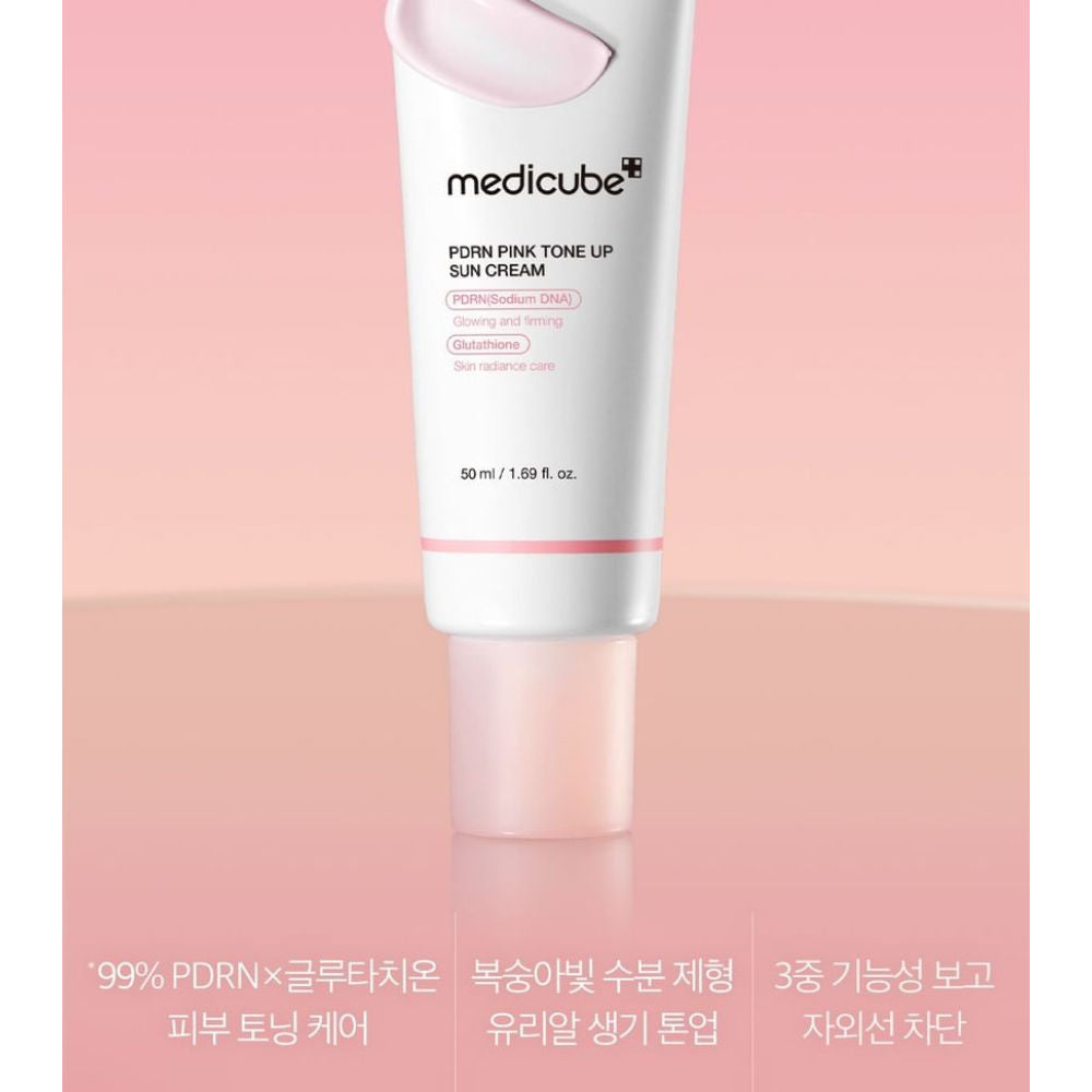 PDRN Pink Tone Up Sun Cream(50ml) Medicube