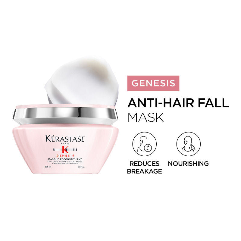 Genesis Hair Mask For Medium To Thick Hair, Adds Strength & Reduces Hair Breakage(200ml) Kerastase