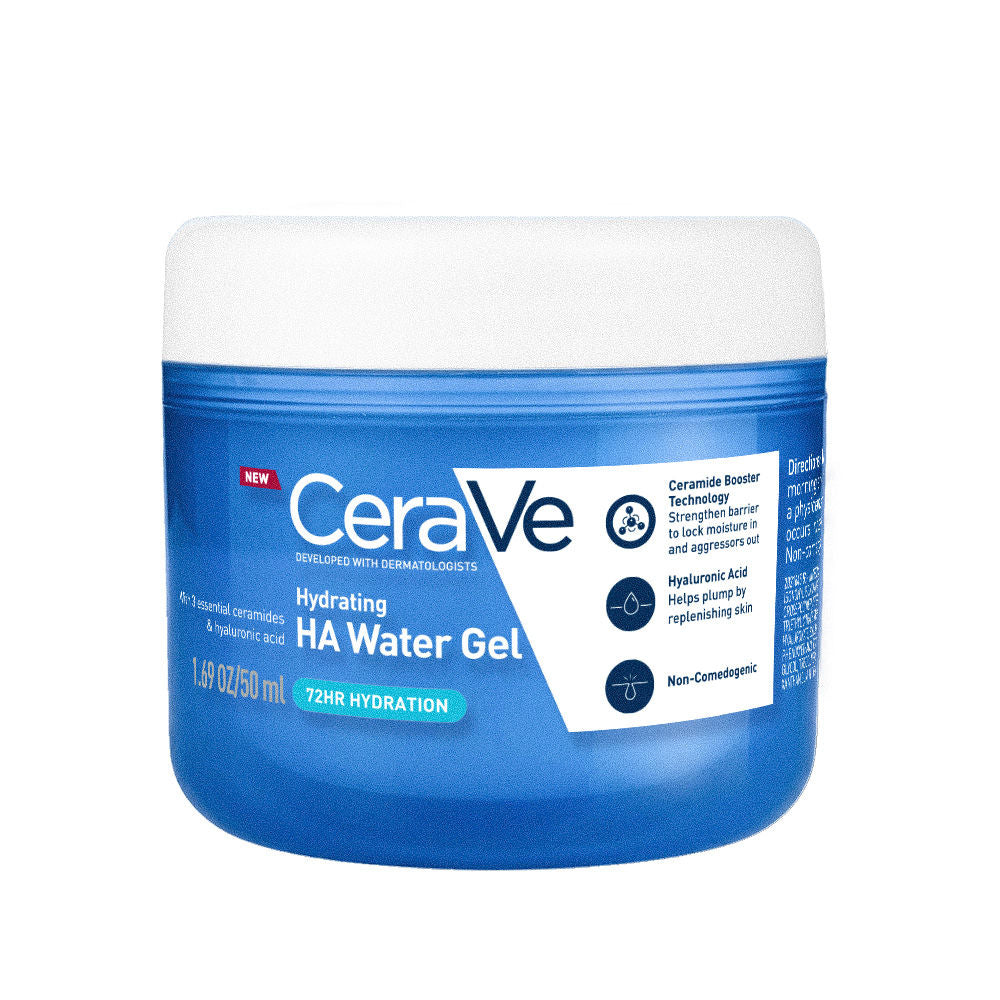 HA water gel oil-free face moisturizer with Hylauronic Acid & Ceramides for plumpy hydration(50ml) My Brand Hub