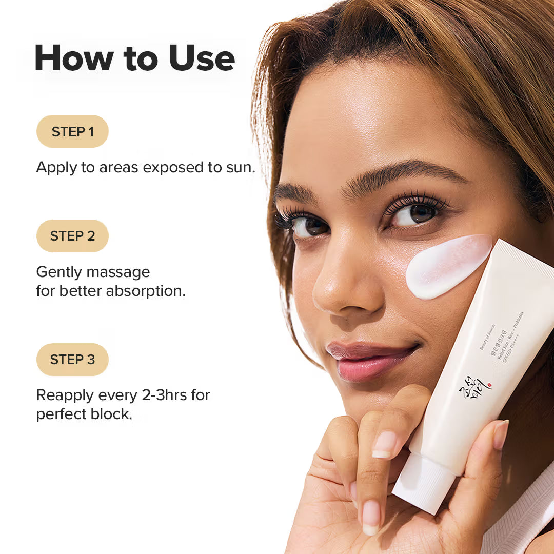 Relief Sunscreen Rice + Probiotics SPF 50+ PA++++ (50ml) Beauty Of Joseon