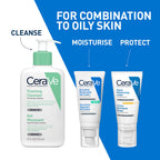 Oil Control Gel-Cream Lightweight Moisturizer For Oily & Combination Skin With Shine Control(52ml) CeraVe