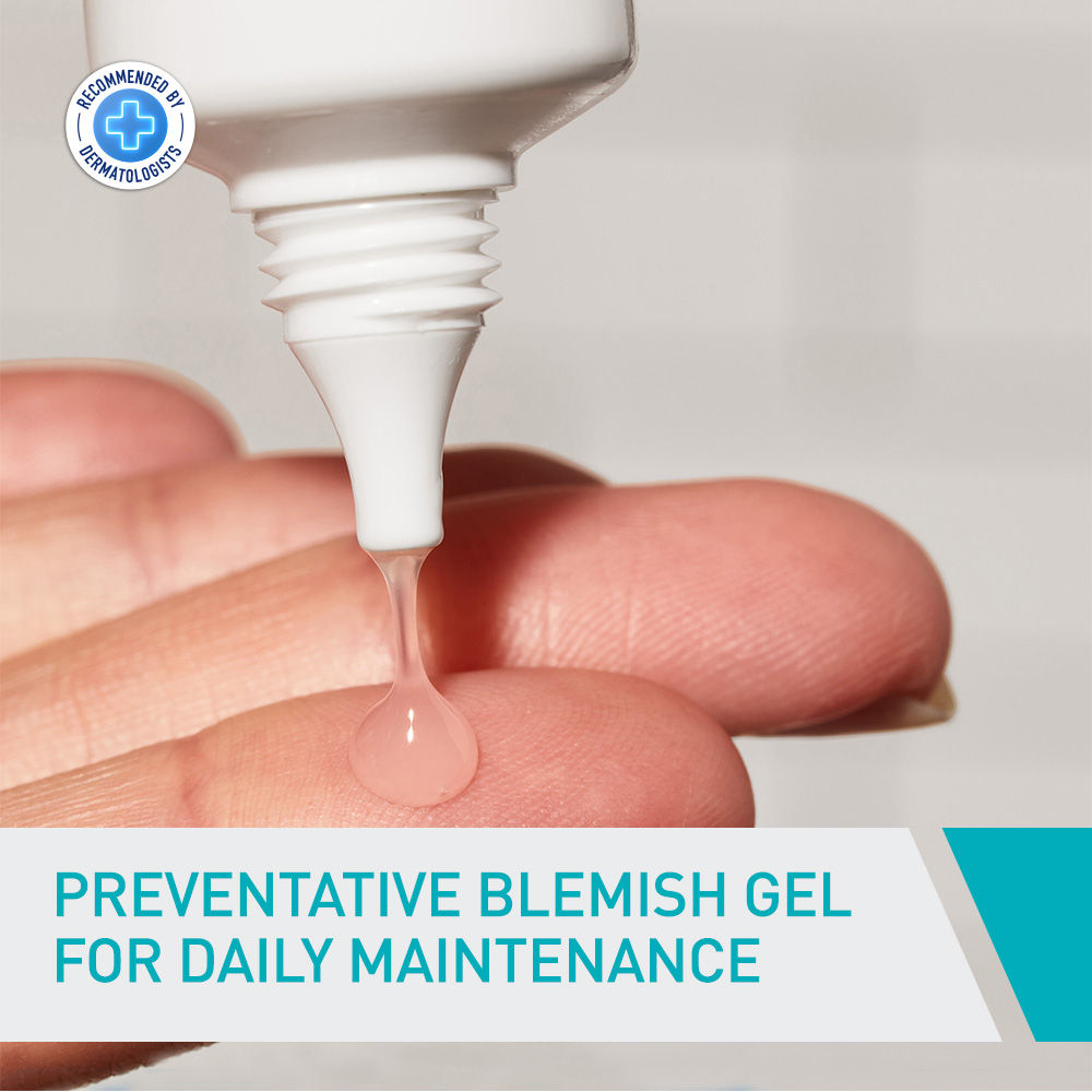 Blemish Control Gel with 2% Salicylic Acid, AHA & Niacinamide for Acne Spot Treatment(40ml) CeraVe