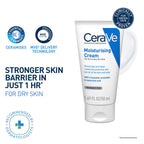 Moisturizer Cream For Dry Skin With Ceramides & Hyaluronic Acid For Barrier Repair(50ml) CeraVe