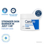 Moisturizer For Dry Skin, Barrier Repair Cream with Ceramides, Dermatologist recommended(340 g) CeraVe