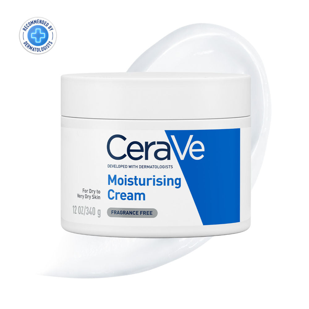 Moisturizer For Dry Skin, Barrier Repair Cream with Ceramides, Dermatologist recommended(340 g) CeraVe