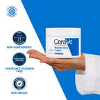 Moisturizer For Dry Skin, Barrier Repair Cream with Ceramides, Dermatologist recommended(340 g) CeraVe