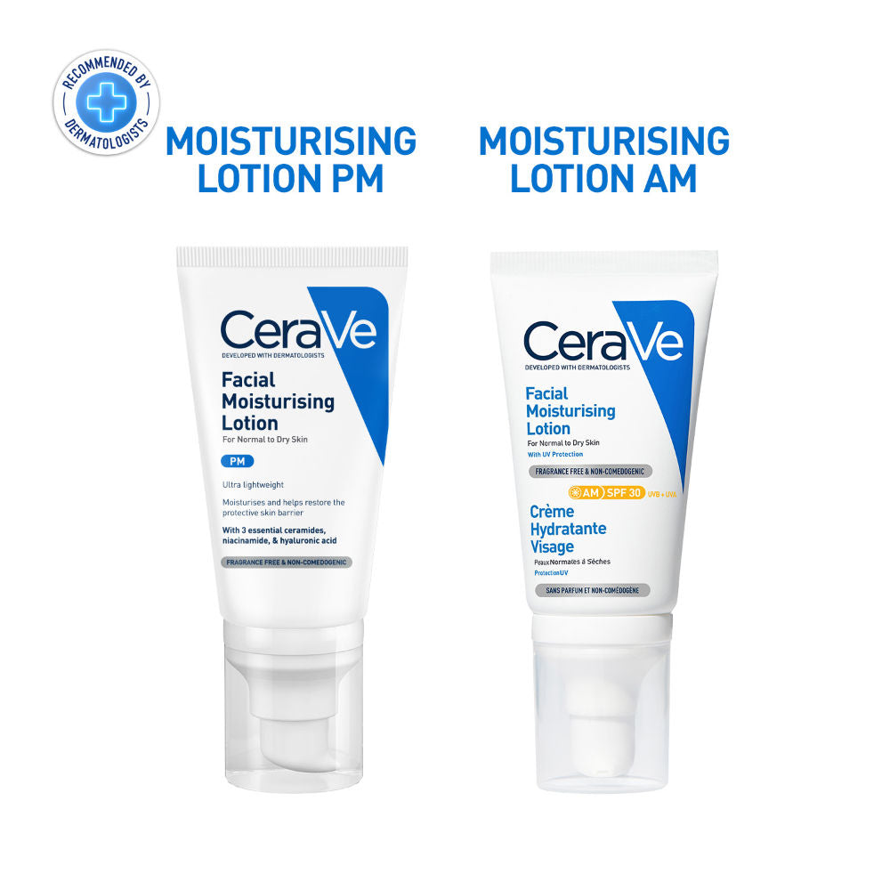 PM Facial Moisturizer Lightweight Night Cream with Ceramides, Niacinamide & Hyaluronic Acid(50 g) CeraVe