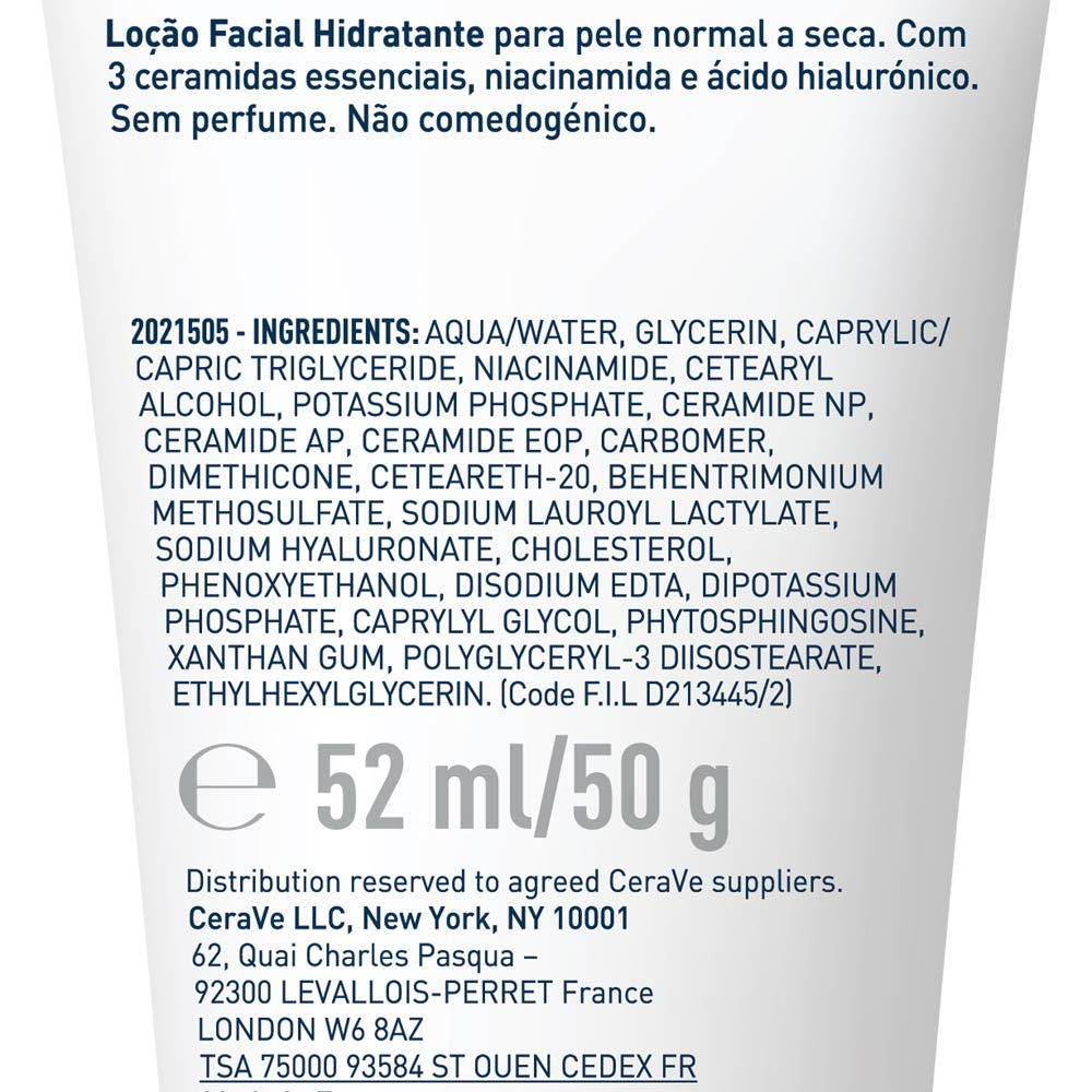 PM Facial Moisturizer Lightweight Night Cream with Ceramides, Niacinamide & Hyaluronic Acid(50 g) CeraVe