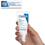 AM Facial Moisturizer With Sunscreen SPF 30 UVB + UVA, Dermatologist Recommended Day Cream(50 g) CeraVe