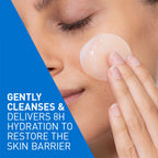 Hydrating Cleanser Non-Foaming Face Wash for Dry Skin with Ceramides & Hyaluronic Acid(88ml) CeraVe
