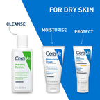 Hydrating Cleanser Non-Foaming Face Wash for Dry Skin with Ceramides & Hyaluronic Acid(88ml) CeraVe