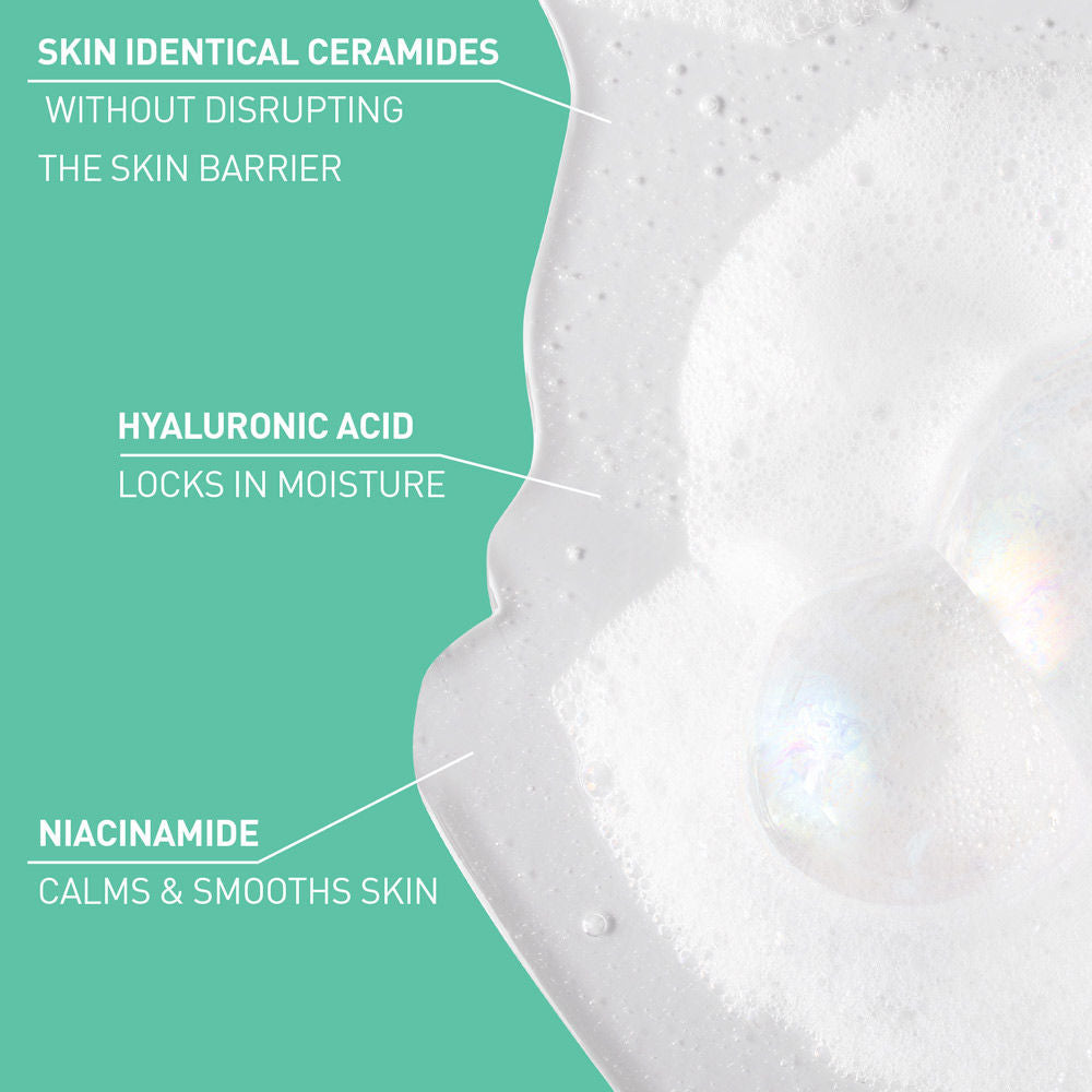 Foaming Cleanser Face Wash For Oily Skin with Hyaluronic Acid, Ceramides & Niacinamide(88ml) CeraVe