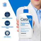 Moisturizing Lotion for Normal to Dry Skin with Ceramides & Hyaluronic Acid(473ml) CeraVe
