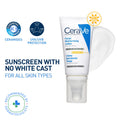 AM Facial Moisturizier With Sunscreen SPF 50 UVB + UVA, Dermatologist Recommended Day Cream(52ml) CeraVe
