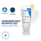 AM Facial Moisturizier With Sunscreen SPF 50 UVB + UVA, Dermatologist Recommended Day Cream(52ml) CeraVe