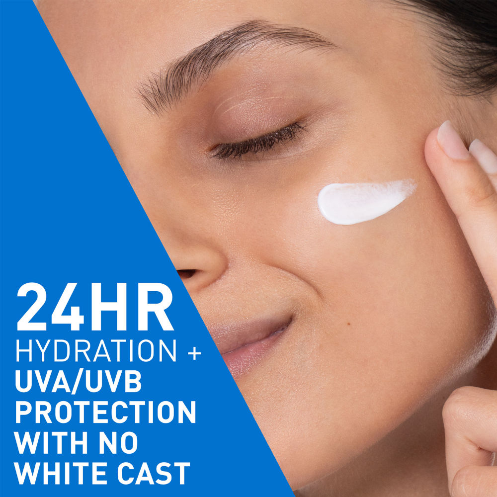 AM Facial Moisturizier With Sunscreen SPF 50 UVB + UVA, Dermatologist Recommended Day Cream(52ml) CeraVe