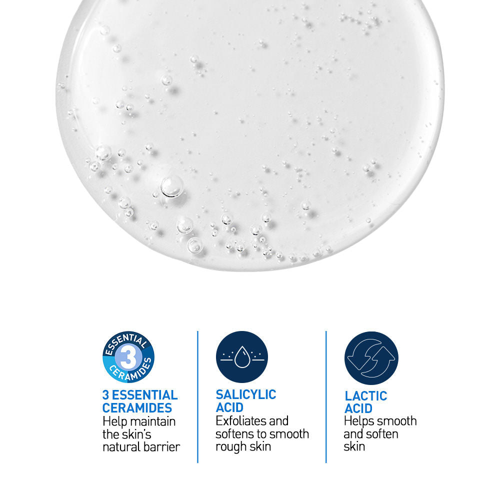 SA Smoothing Cleanser For Dry, Rough & Bumpy Skin, Face wash with Salicylic Acid & Ceramides(236ml) CeraVe