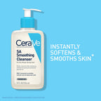 SA Smoothing Cleanser For Dry, Rough & Bumpy Skin, Face wash with Salicylic Acid & Ceramides(236ml) CeraVe