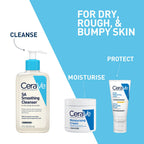 SA Smoothing Cleanser For Dry, Rough & Bumpy Skin, Face wash with Salicylic Acid & Ceramides(236ml) CeraVe
