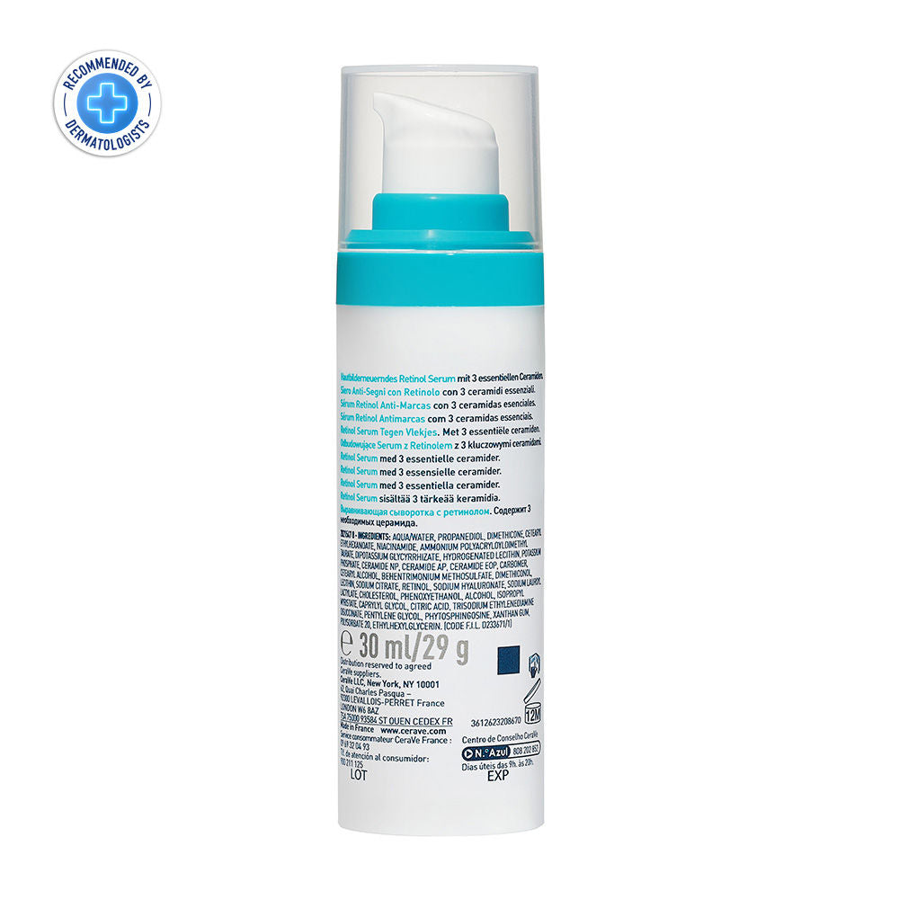 Resurfacing Retinol Serum, Reduces Acne Marks with Licorice Root Extract & Niacinamide(30ml) CeraVe
