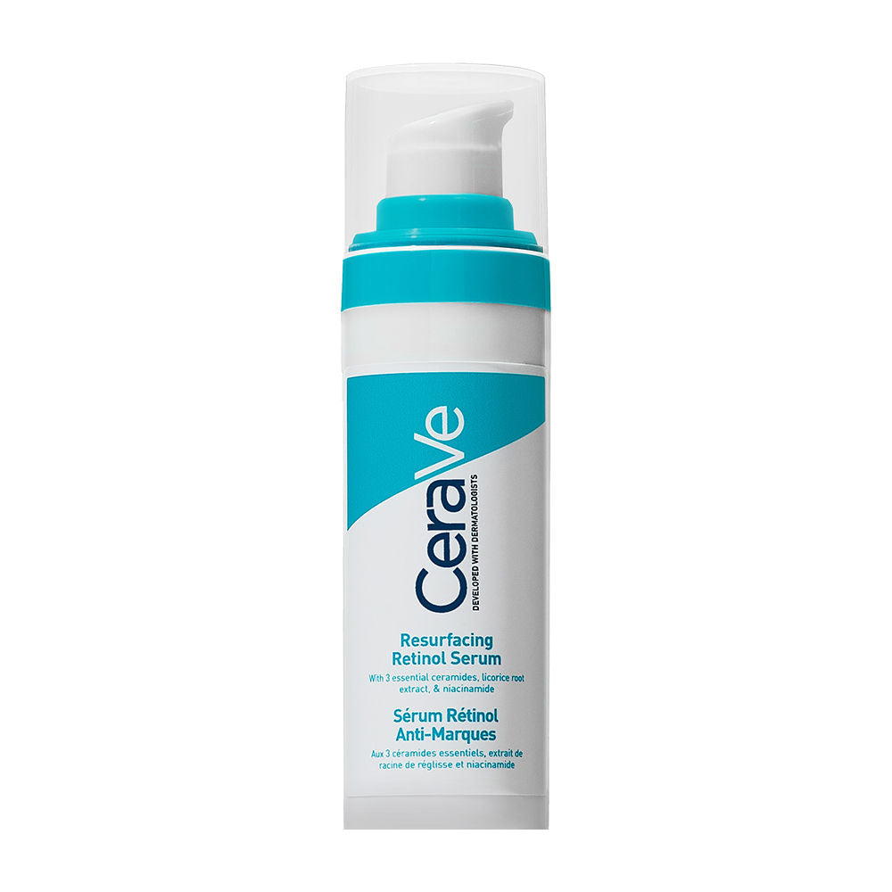 Resurfacing Retinol Serum, Reduces Acne Marks with Licorice Root Extract & Niacinamide(30ml) CeraVe