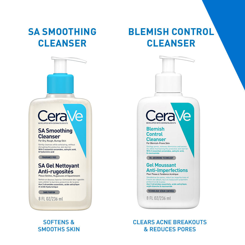 Blemish Control Cleanser with 2% Salicylic Acid & Niacinamide for Acne-prone skin(236ml) CeraVe