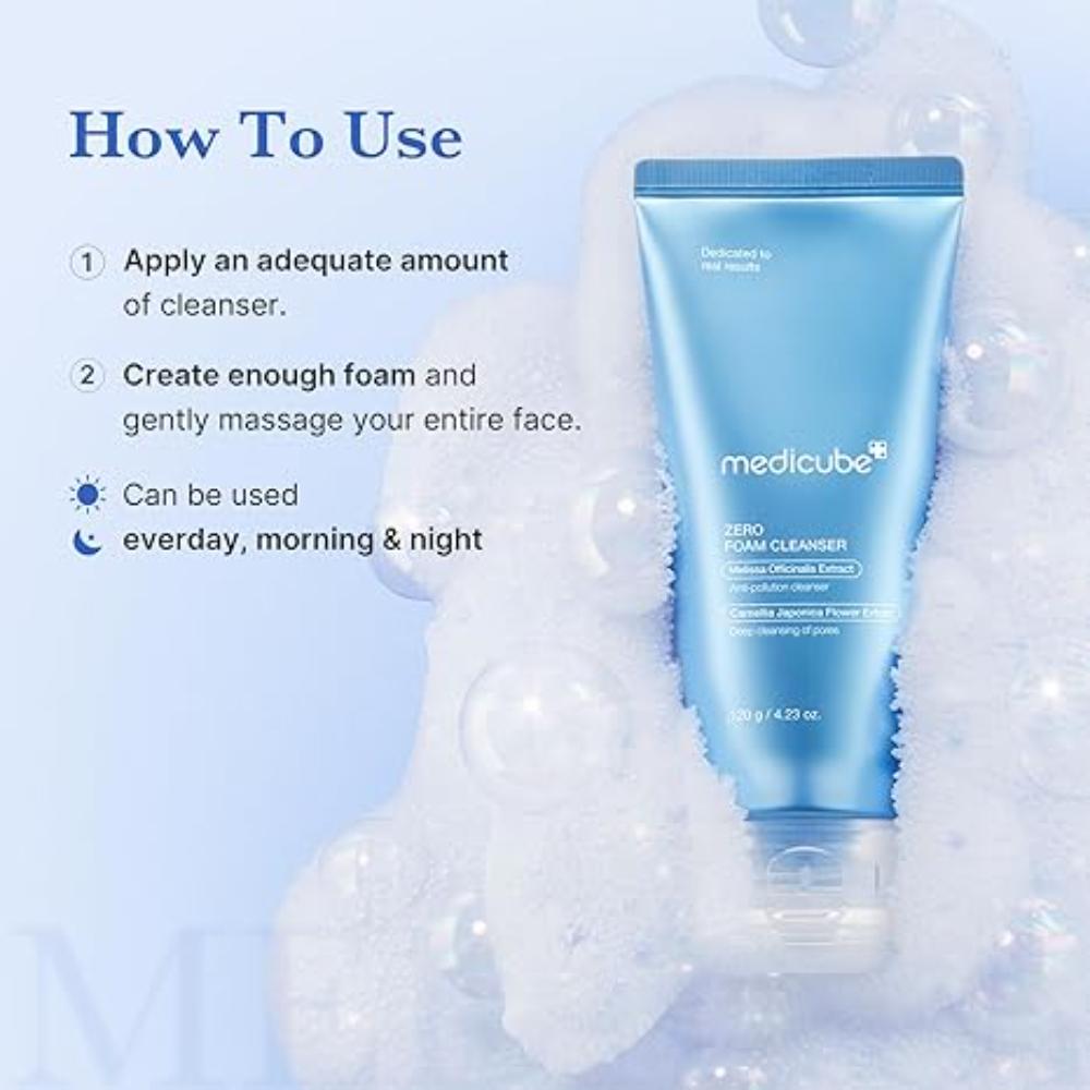 Zero Foam Cleanser(120ml) Medicube