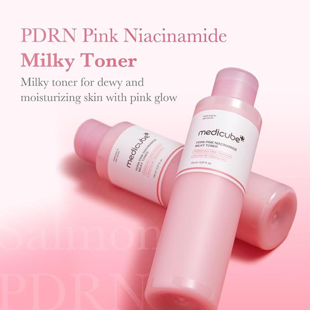 PDRN Pink Niacinamaide Milky Toner(150ml) Medicube