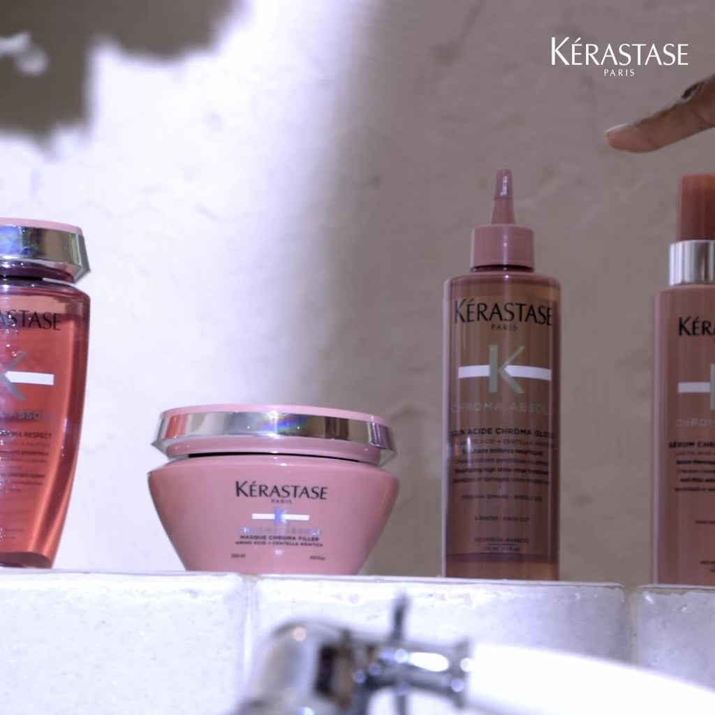 Chroma Absolu Masque Chroma Filler Hair Mask For Color Protection & Nourishment, With Amino Acid(200ml) Kerastase