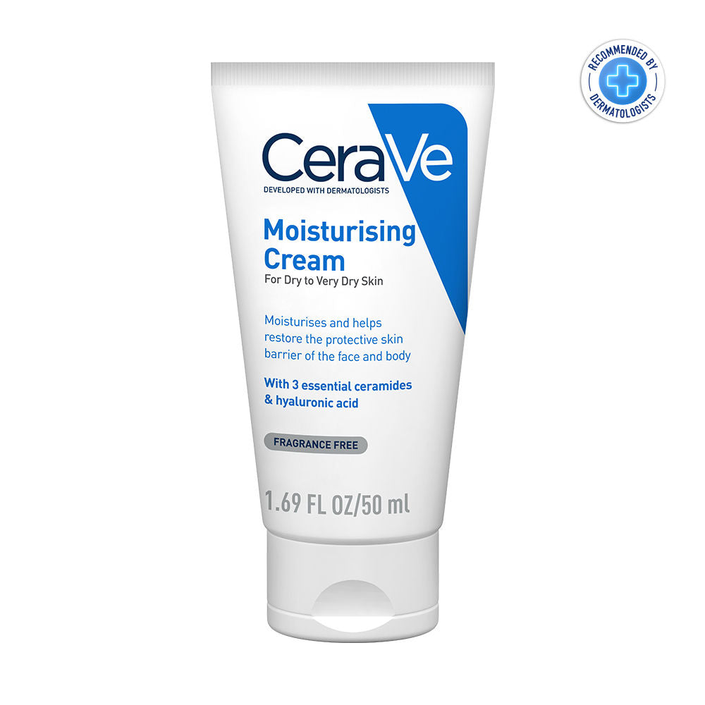 Facewash & Moisturizer Combo with Ceramides - Daily Skincare Routine For Normal To Oily Skin(2 pcs) CeraVe