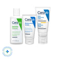 Morning Skincare Combo of Facewash, Moisturizer, SPF 50- Routine for Normal To Dry Skin CeraVe